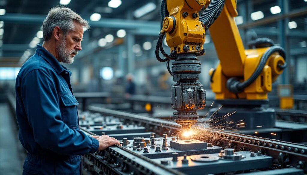 La robotisation des chaînes de montage : rôle du basculeur automatisation