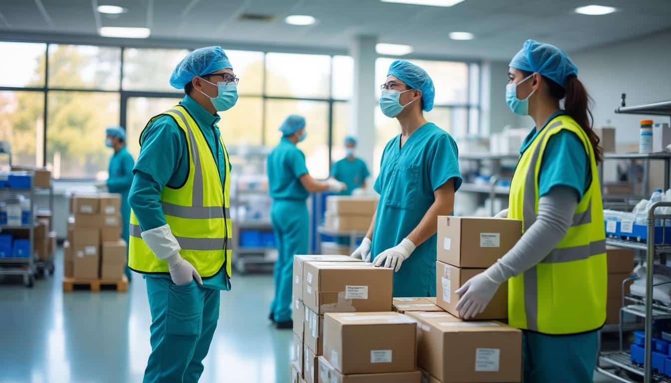 Illustration: Comprendre les enjeux clés de la logistique dans le secteur de la santé