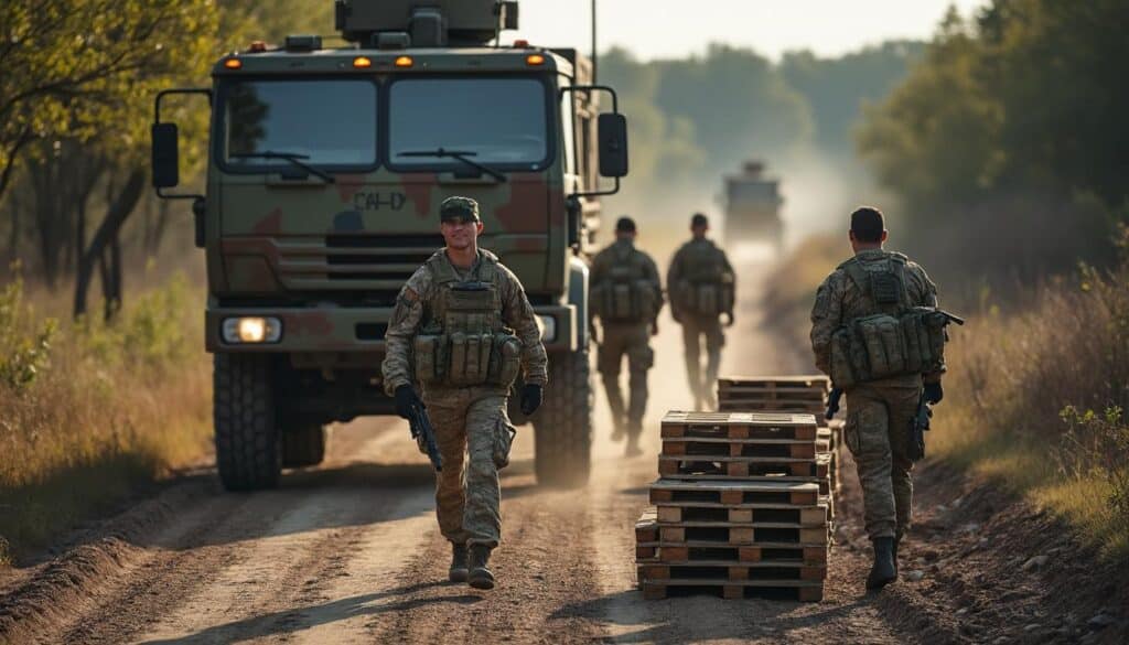 Militaire logistique : pilier stratégique des opérations réussies