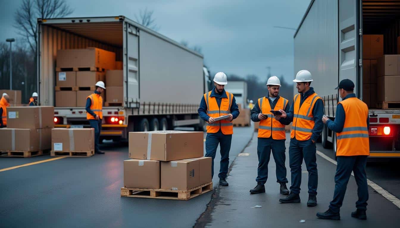 Illustration: Comment se déroule le processus complet de réception des marchandises ?