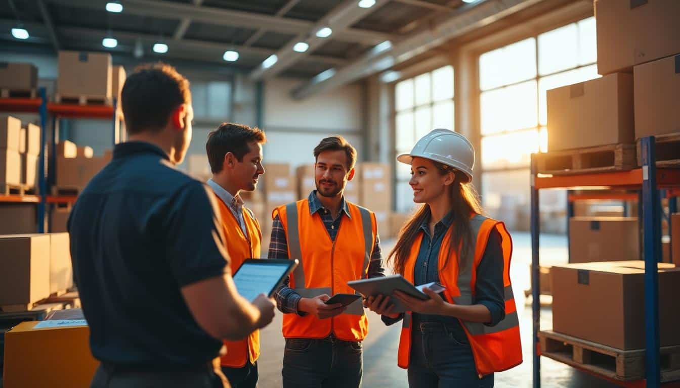 Illustration: Découvrir les métiers du transport et de la logistique en alternance