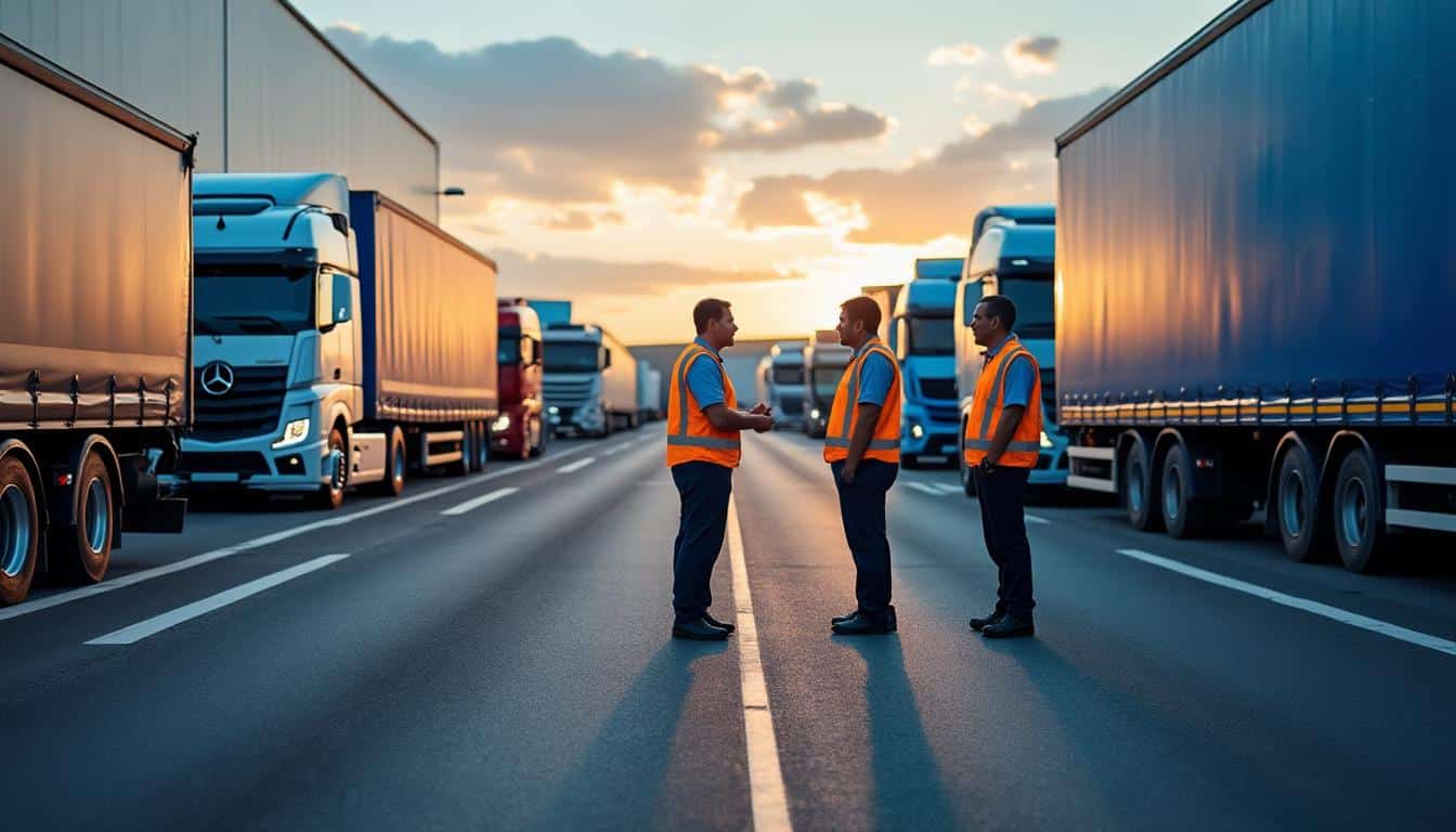 Illustration: Quels sont les acteurs principaux du transport routier qui recrutent actuellement ?