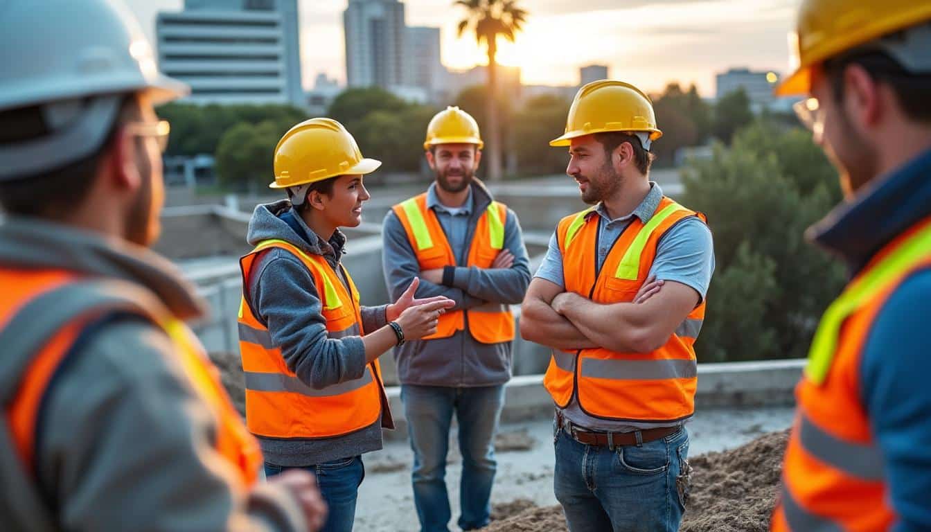 Illustration: Plongée au cœur de l’intérim dans le BTP à Montpellier et sa région