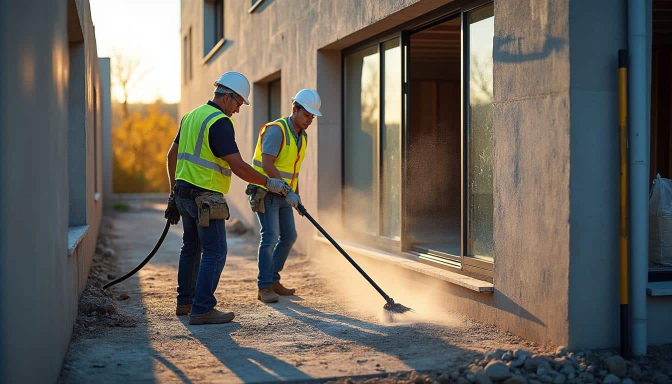 Illustration: Pourquoi le nettoyage en fin de chantier est un passage obligé dans le secteur du bâtiment