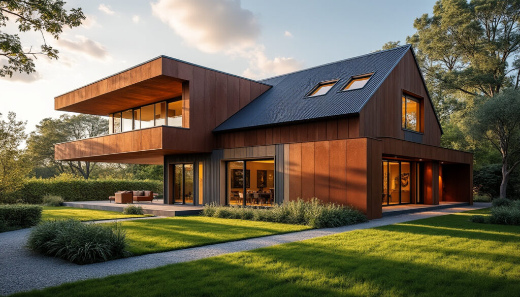 Acier corten : résistance, esthétique et usages en extérieur