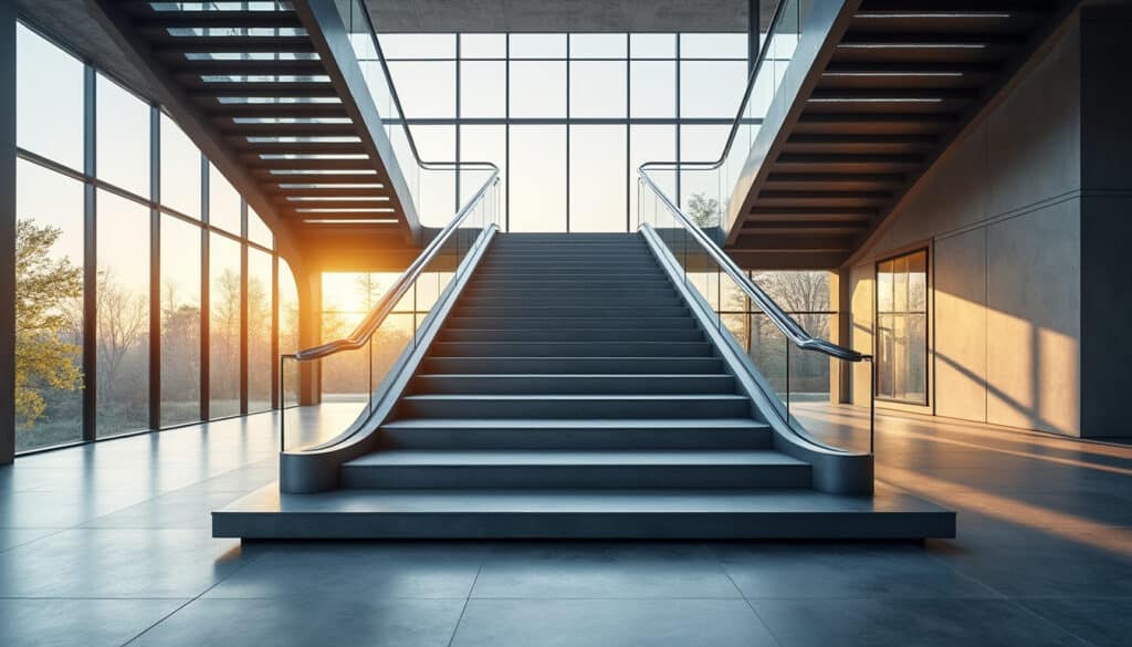 Escaliers en acier : guide complet pour un choix durable et design