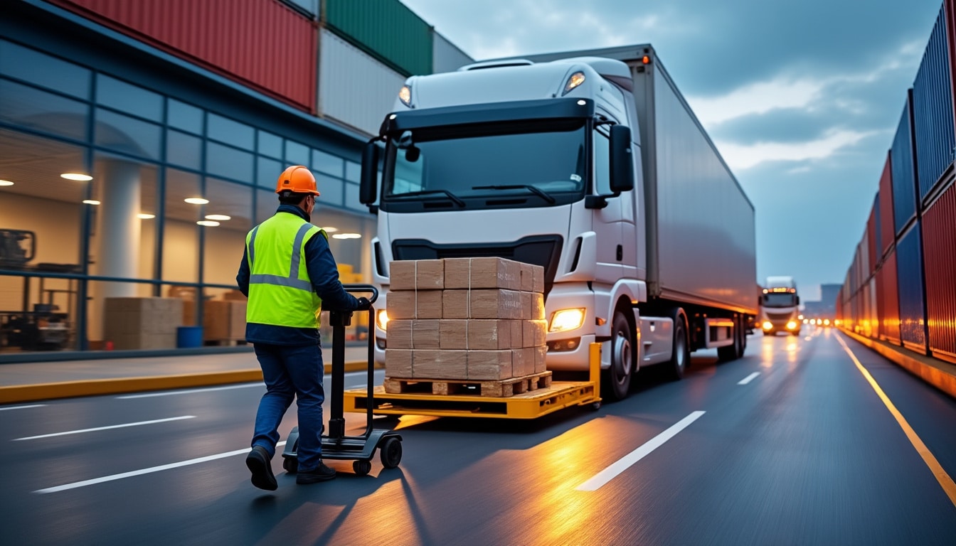 Illustration: Comprendre le fonctionnement essentiel d’un point logistique pour le fret