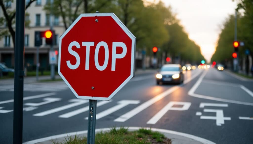Panneau stop : règles, priorité et sanctions à connaître