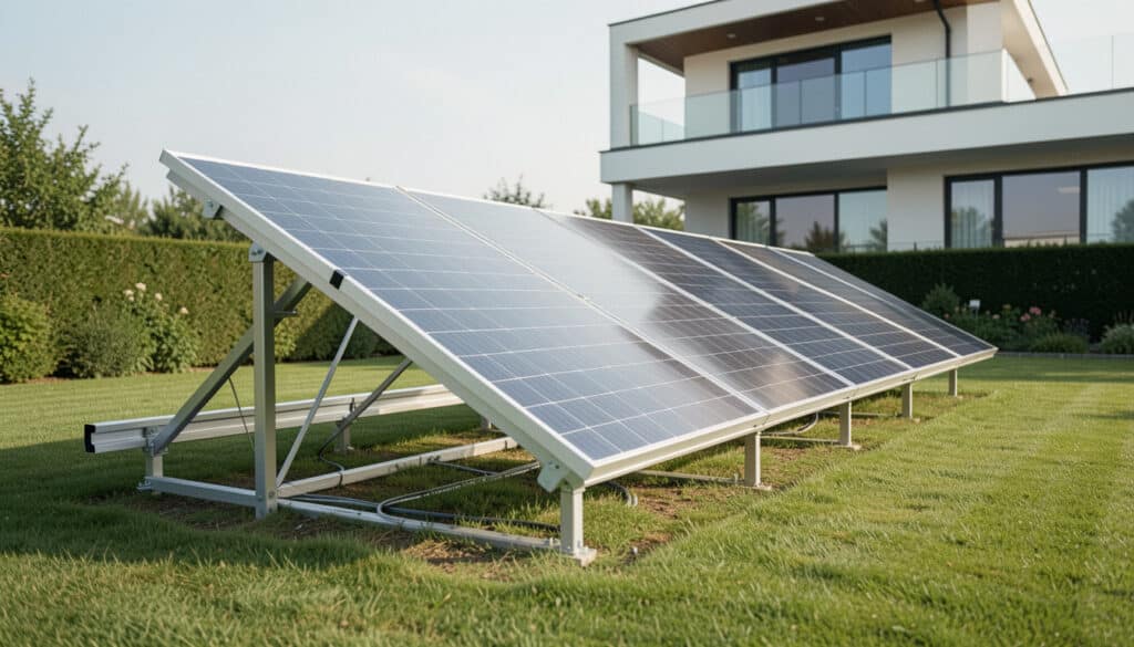 Support de panneaux solaires au sol : bien le choisir