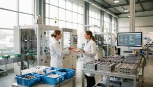 Industrialisation de pièces plastiques en entreprise