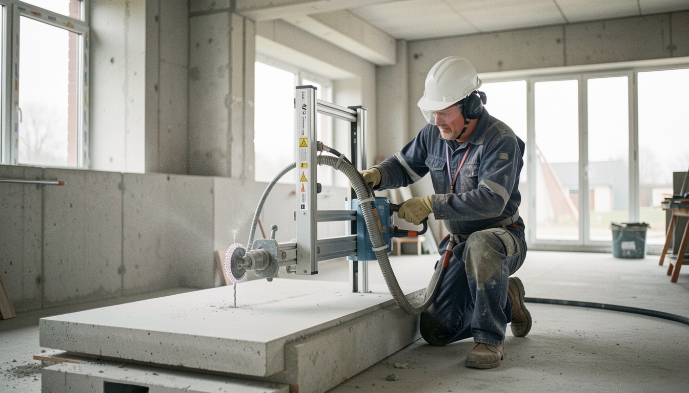 Carotteuse pour béton : bien choisir et l’utiliser